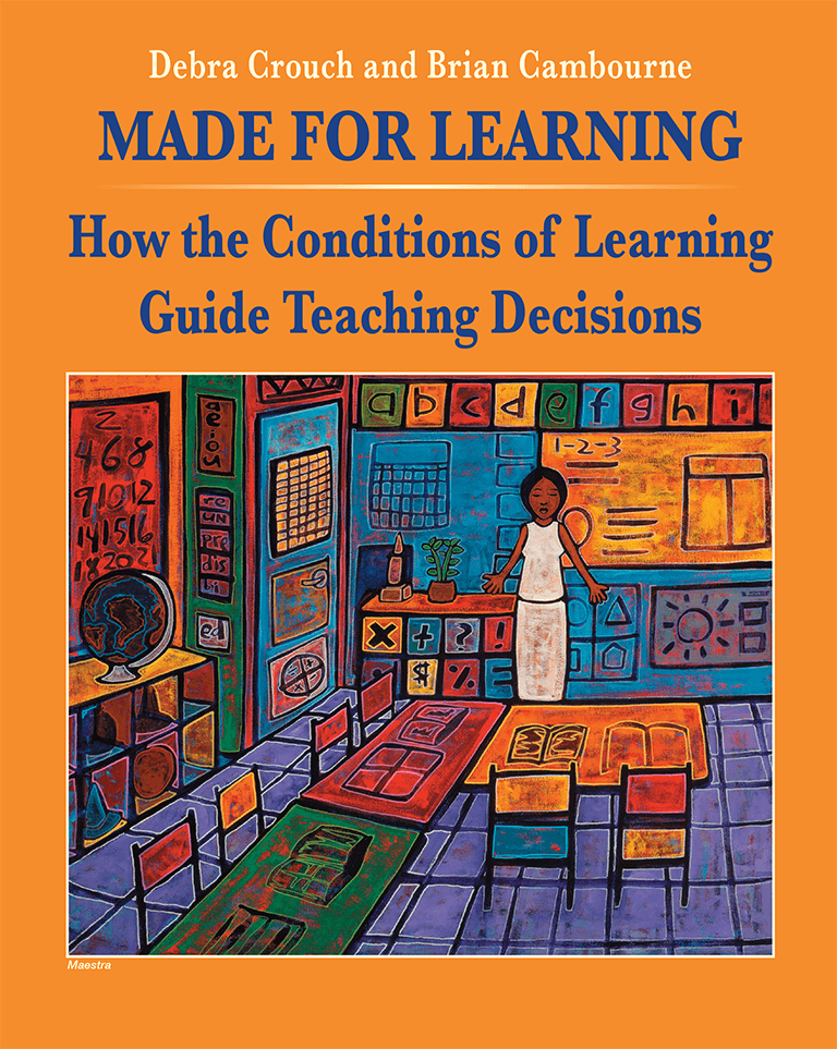 Book Cover - Made for Learning by Debra Crouch and Brian Cambourne